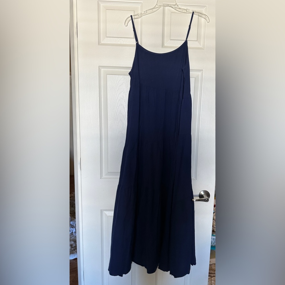 Navy Blue plain dress